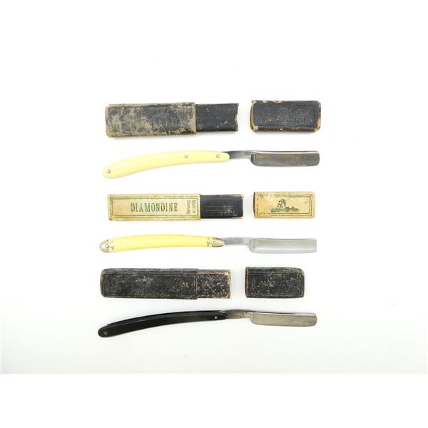 PRIMROSE, MCLELLAN BELFAST, DIAMONDINE STRAIGHT RAZOR LOT