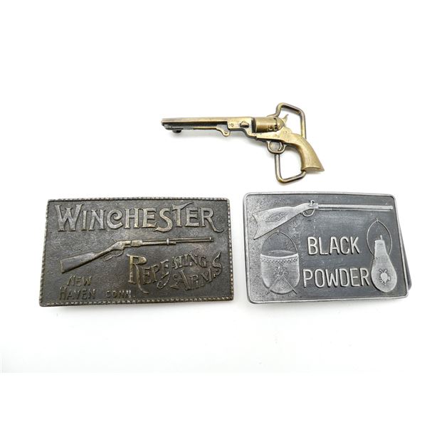 ASSORTED BELT BUCKLES LOT