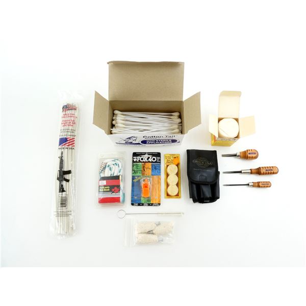 ASSORTED CLEANING SUPPLIES, ETC. LOT