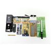 Image 1 : ASSORTED FIRE STARTER, LIGHTS, KNIFE SHARPENER, ETC. LOT