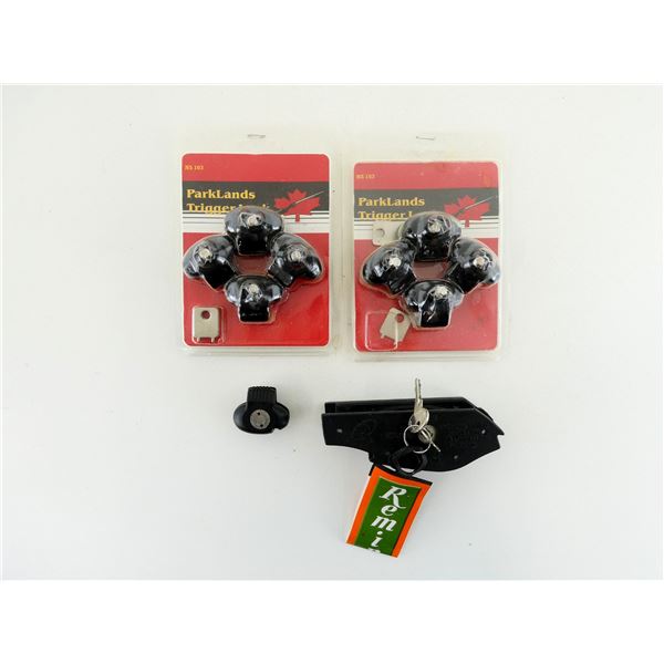 PARKLAND & REMINGTON KEYED TRIGGER LOCKS LOT
