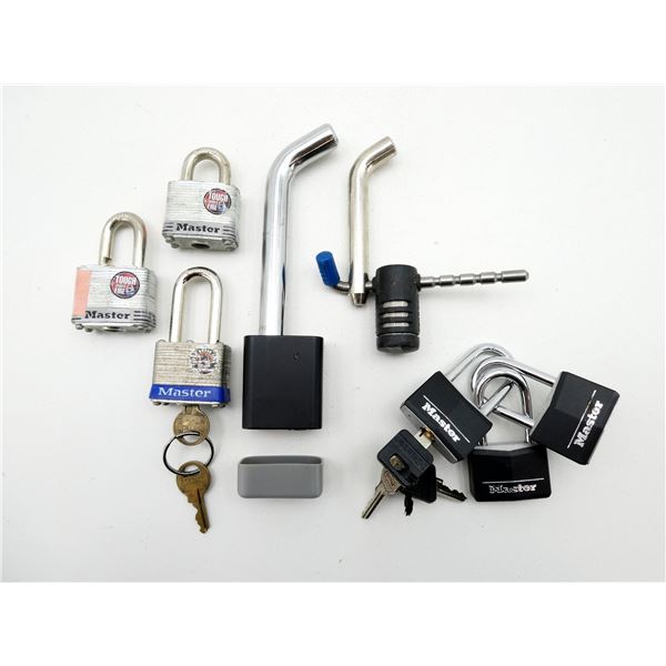 ASSORTED MASTER KEYED UTILITY LOCKS LOT