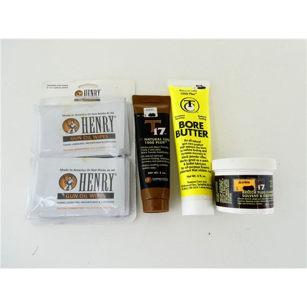 BLACK POWDER CLEANING SUPPLIES LOT