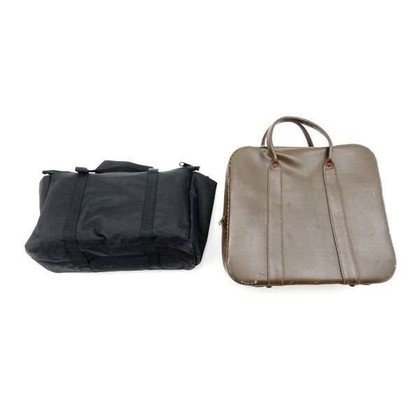 UNKNOWN RANGE STYLE BAG & ASIATIC LEATHER LUGGAGE LOT