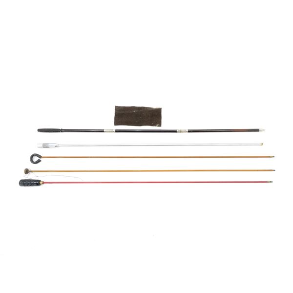 ASSORTED RIFLE & SHOTGUN CLEANING RODS LOT