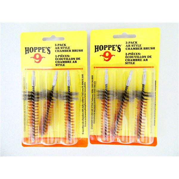 HOPPE'S 9 AR STYLE CHAMBER BRUSH LOT