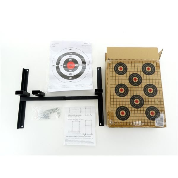 TARGET STAND WITH TARGETS