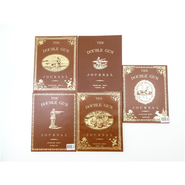 THE DOUBLE GUN JOURNAL ASSORTED VOLUME 1-9 LOT
