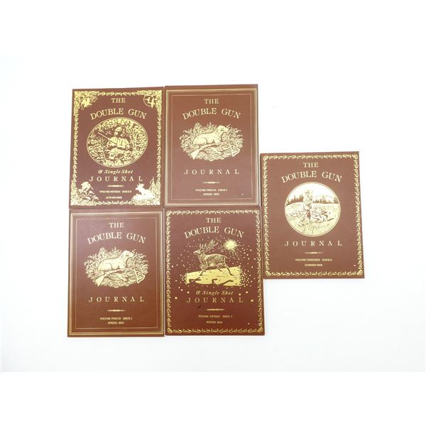 THE DOUBLE GUN JOURNAL ASSORTED VOLUME 12-15 LOT