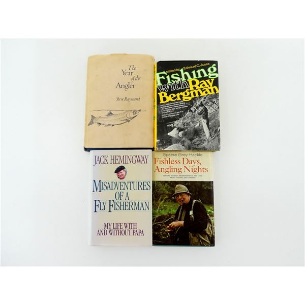 ASSORTED FLY FISHING STORIES BOOK LOT
