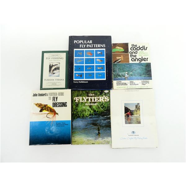 ASSORTED FLY FISHING GUIDE BOOK LOT