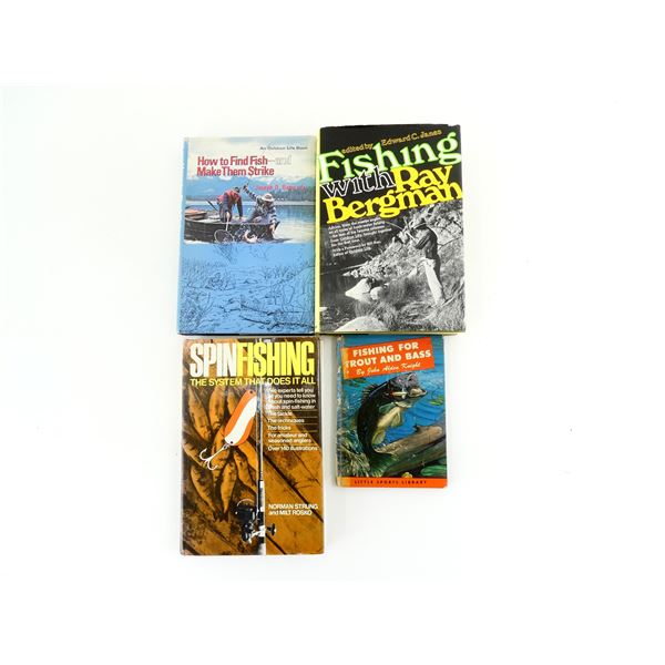ASSORTED FISHING BOOKS LOT