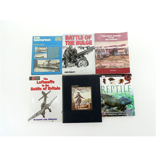 ASSORTED BATTLE HISTORY, ETC. BOOK LOT