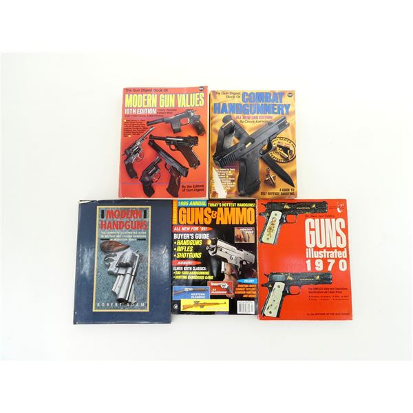 ASSORTED HANDGUN BOOK LOT