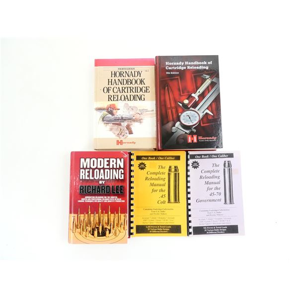 ASSORTED RELOADING BOOK LOT