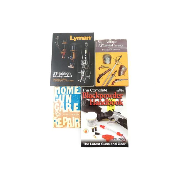 ASSORTED RELOADING, GUNSMITHING, ETC. BOOK LOT