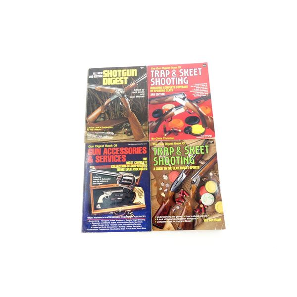 ASSORTED GUN DIGEST & SHOTGUN DIGEST BOOK LOT