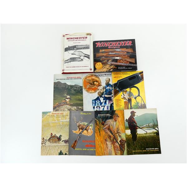 ASSORTED WINCHESTER SHOTGUN & MAGAZINE BOOK LOT