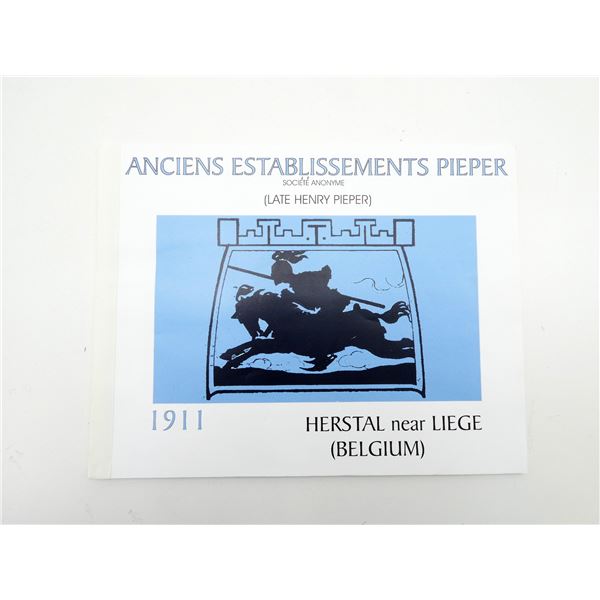 "LATE HENRY PIEPER BELGIUM" BOOK