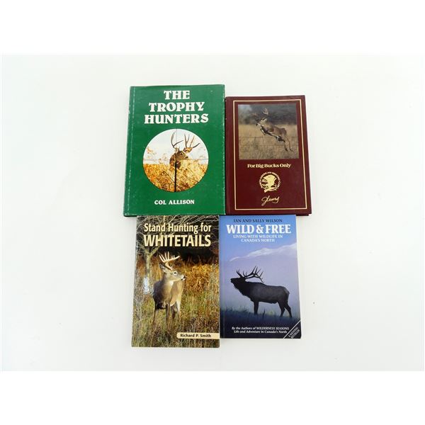 ASSORTED WHITETAIL, BUCK, ELK BOOK LOT