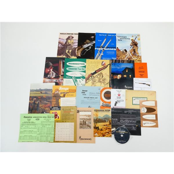 ASSORTED GUN MAKES INSTRUCTION & INFORMATION BOOKLETS BOOK LOT