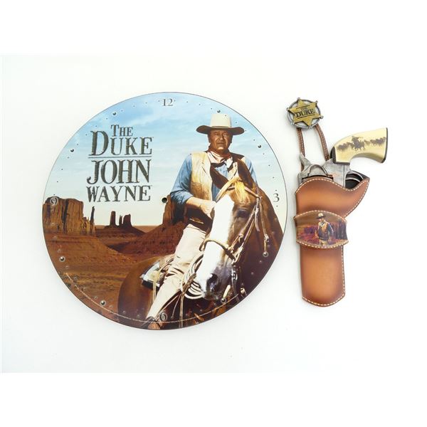 COLLECTIBLE JOHN WAYNE MEMORABILIA LOT