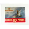 Image 1 : C-I-L MUNITIONS ADVERTISING SIGN