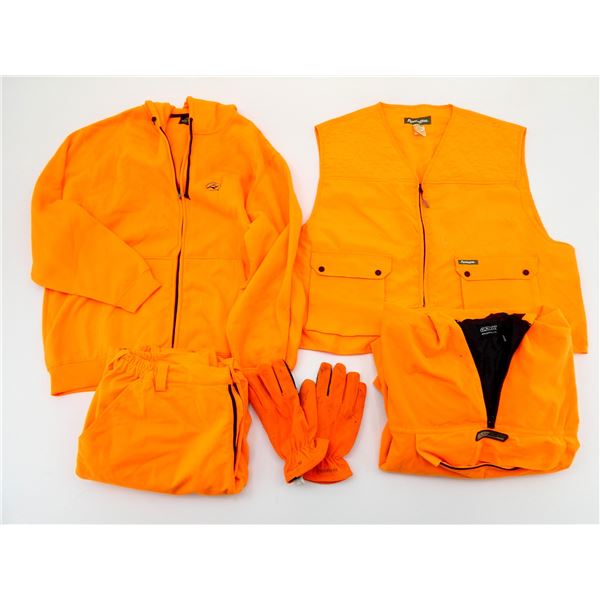 ASSORTED ORANGE HUNTING APPAREL LOT