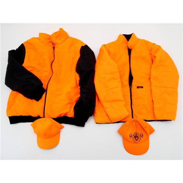 ASSORTED BLAZE ORANGE CLOTHING LOT