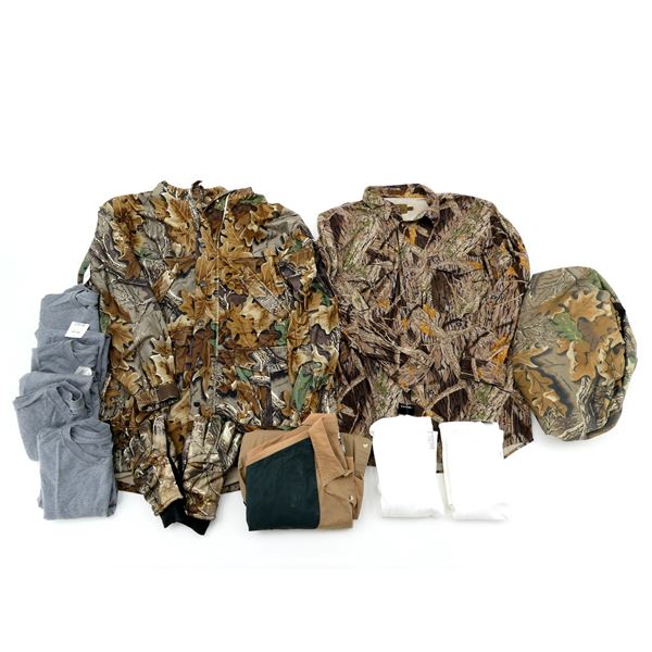ASSORTED CAMOUFLAGE, ETC LOT.
