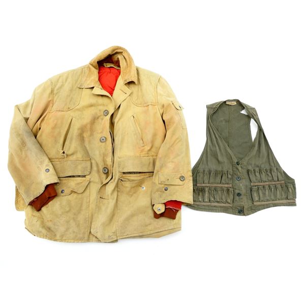 UNKNOWN LINED HUNTING COAT/VEST