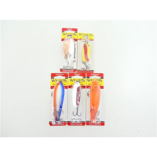 WILLIAMS ASSORTED LURES LOT