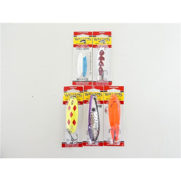 WILLIAMS ASSORTED LURES LOT