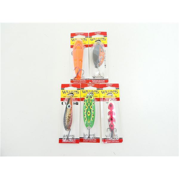 WILLIAMS ASSORTED LURES LOT