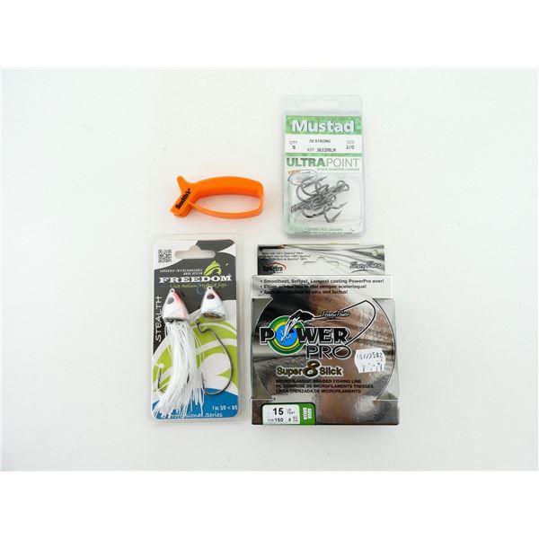 POWER PRO SUPER 8 SLICK FISHING LINE, ETC. LOT