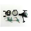 Image 1 : FLY FISHING TYING VISE & ASSORTED FISHING REEL LOT
