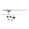 Image 1 : RHINO FISHING ROD WITH ASSORTED REEL LOT