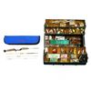 Image 1 : TACKLE TOOL BOX, ASSORTED FISHING LURE, TRAVEL FISHING ROD LOT