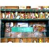 Image 6 : TACKLE TOOL BOX, ASSORTED FISHING LURE, TRAVEL FISHING ROD LOT