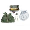 Image 1 : FISHING VEST, COLLAPSIBLE NET & FISHING RODS, ETC. LOT
