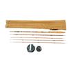 Image 2 : BAMBOO FISHING ROD WITH CASE & ASSORTED FLY REELS LOT