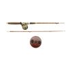 Image 1 : BAMBOO FISHING ROD & FLY REEL LOT