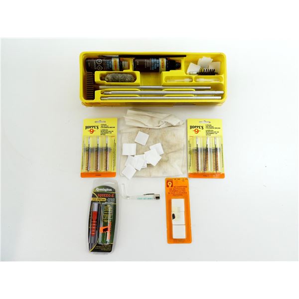 **PICKUP ONLY** SHOT GUN AND RIFLE CLEANING SUPPLIES LOT