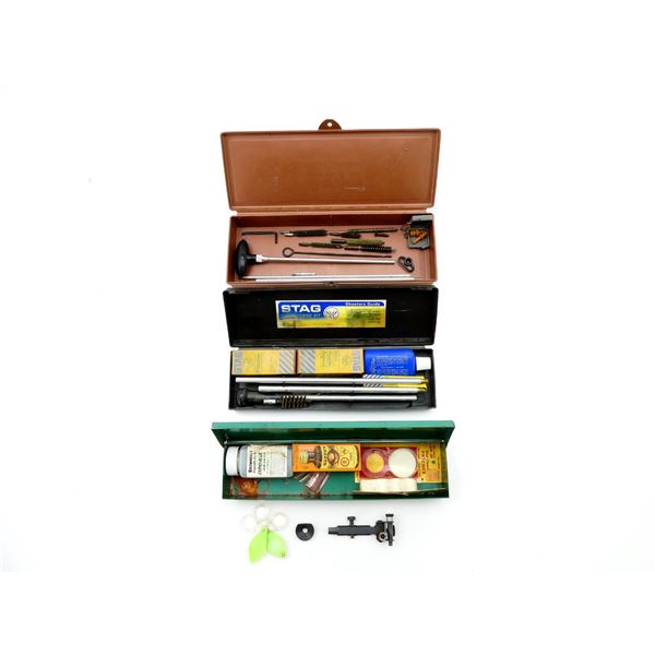 **PICKUP ONLY** HOPPE'S & STAG ASSORTED CLEANING KIT LOT