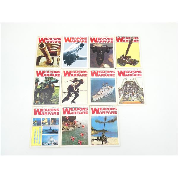 ILLUSTRATED ENCYCLOPEDIA 20TH CENTURY WEAPONS AND WARFARE BOOK LOT