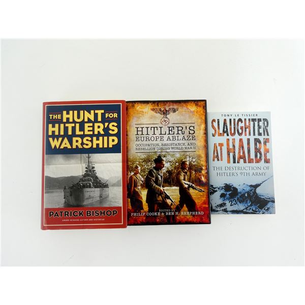 ASSORTED HITLER HISTORY BOOK LOT