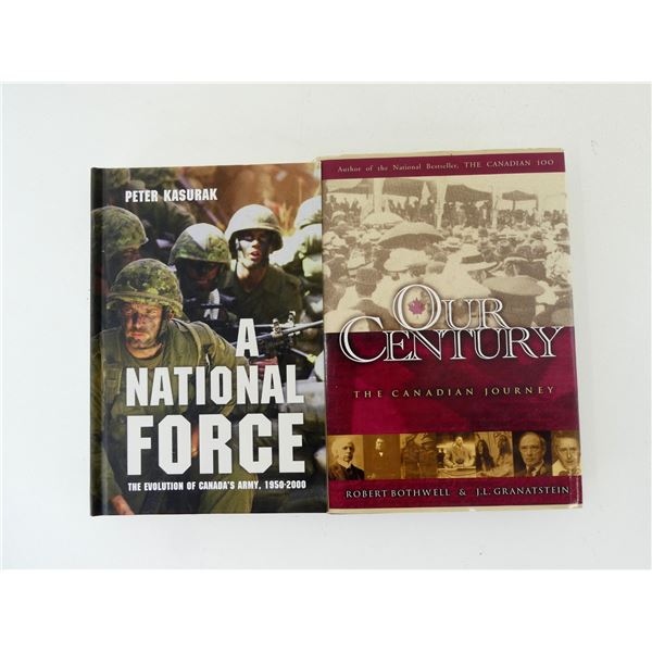 ASSORTED CANADA THROUGH THE YEARS BOOK LOT