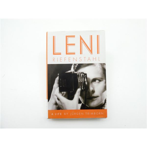 "LENI RIEFENSTAHL, A LIFE" BOOK
