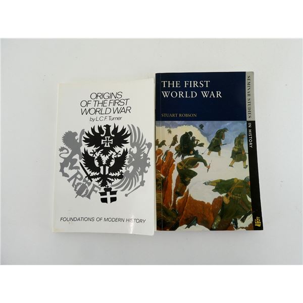 ASSORTED FIRST WORLD WAR BOOK LOT