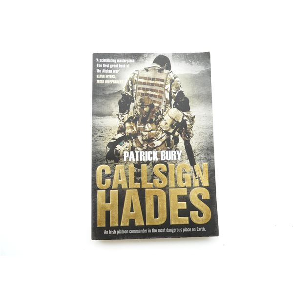 "CALLSIGN HADES" BOOK